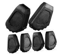 EPIGEIST 6 pezzi Gommini Antiscivolo in Gomma per Piedini Sgabello Batteria Tappetino Protettivo Spesso e Resistente per Kit Batteria Riduce Vibrazioni e Protegge Pavimenti