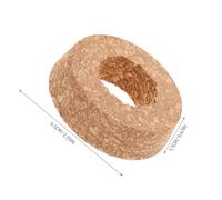 EPIGEIST 6 Pezzi Tappi in Sughero con Foro Centrale 65 CM per Vasi Idroponici da Parete Coperchi per Fioriere in Vetro per Propagazione Piante e Decorazioni Interne