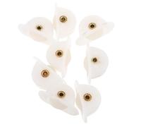 EPIGEIST 8 pezzi Pulegge in Plastica Resistente per Porte Scorrevoli di Vetrine e Refrigeratori Ruote Leggere e Antigraffio per Armadi Vetrine Espositive e Banchi Frigo in Negozi e