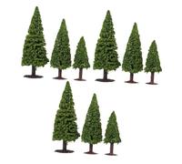 EPIGEIST 9 Pezzi Di Cespugli Giocattolo Per La Costruzione Di Diorami Piante In Miniatura Per Micro Paesaggi Mini Modelli Finti Sabbia Fai Da Te Piante Da