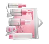 EPIGEIST 9pezzi Contenitori Per Crema e Kit Viaggio Per Shampoo Spray Per Toner Trasparenti Contenitori Portatili Per Nebulizzazione Viaggio Ricaricabili Per Spruzzare Lozioni e Struccanti