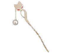 EPIGEIST Accessorio Capelli Donna Fermaglio Metallo Leggero con Design Volpe Fermacapelli Decorativo per Acconciature da Sposa e Party Forcina Vintage per Ragazze Stile Retrò e Moderno per