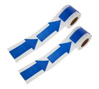 EPIGEIST Arrow Pointer Stickers per, Etichette di Marcatura delle Tubazioni Blu, 2 Rotoli, per Flusso Acqua, Sicurezza Migliorata in Ambienti Industriali