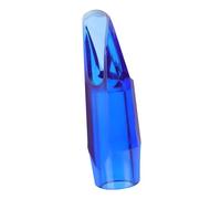 EPIGEIST Bocchino Sax Contralto Trasparente Blu Profondo Accessorio Musicale Professionale per Sax Facile da Installare e Resistente per Musicisti e Principianti