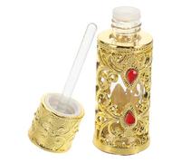 EPIGEIST Bottiglia Di Profumo in Vetro Ricaricabile 3 Ml, Contenitore Per Oli Essenziali Da Viaggio in Stile Vintage Pietre Preziose Di Dubai, Portatile Per Uso Quotidiano e Incontri Sociali