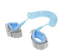 EPIGEIST Bracciale di Sicurezza per Bambini Chiusura a Induzione, Cintura per Primi Passi in Pu e Acciaio Inossidabile, Aiuto per Passeggiate Sicure Bambini Blu