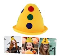 EPIGEIST Cappello Clown per Feste e Accessorio Divertente per Costume Halloween e Cosplay Cappello Giullare per Party e Mascherate