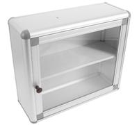 EPIGEIST Cassetta dei Medicinali da Parete Rettangolare Salvaspazio, Scatola per Farmaci d'Urgenza Multifunzionale Facile Installazione, Contenitore per la Conservazione Medica in Ufficio