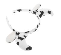 EPIGEIST Cerchietto Corni Mucca Morbido e Adorabile per Halloween Accessorio Capelli e Confortevole Fascia Sweet Cow Horn per Costume e Feste Cosplay