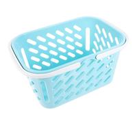 EPIGEIST Cestino Portaoggetti in Plastica Mini per Doccia e Cosmetici, Contenitore di Plastica Ventilato e Leggero, Piccolo Organizer per Casa e Ufficio, Cestino della Spesa Portatile