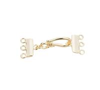 EPIGEIST Connettori per Collane in Rame Placcato Fili con Chiusure Multiple Antinodo per Gioielli Fai da Te Accessori per Collane Stratificate Uomo Donna
