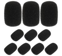 EPIGEIST Copertura in Schiuma per Microfono Lavalier Antivento 10 Pezzi, Filtro Anti-pop per Microfono Casco Vimoto V3-v9, Riduzione Rumore Alta Densità per Uso Professionale