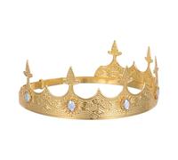 EPIGEIST Corona da Regina Regolabile in Ferro Cristalli Strass, Cerchietto da Ballo e Accessorio per Festa di Compleanno, Copricapo di Cristallo per Donne e Bambine, Decorazione