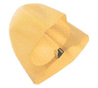EPIGEIST Cuffia per Colpi di Sole in Silicone Riutilizzabile con Fori per Tintura Chioma, Cappello Balayage Dorato per Uso Professionale e Domestico, Tappo Isolante per Applicazione Precisa
