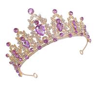 EPIGEIST Da Donna Da Dea Da Ballo Cristalli Per Ragazze Corone Barocche Da Donna Accessorio Per Da Sposa Tiara Da Principessa Corone Da Concorso