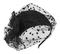 EPIGEIST Fascinator Donna Nodo in Tessuto e Plastica per Feste Natalizie e Matrimonio, Accessorio Capelli Raffinato e Stabile