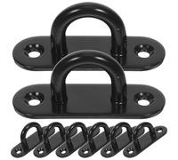 EPIGEIST Ganci in Acciaio Inossidabile Ganci U Heavy Duty per Ombreggiature Resistente alla Corrosione Marina Supporto Robusto per Amache e Altalene Outdoor