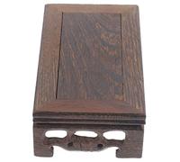 EPIGEIST in Legno Intagliato Vintage Base Rettangolare per Esposizione Fioriera e Bonsai Supporto Stabile per Decorazioni Casa Country