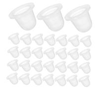 EPIGEIST Ink Cups Silicone Trasparenti 200 Pz Per Inchiostro e Pigmenti Kit Uso Professionale e Amatoriale Per Tatuaggi e Trucco Semipermanente