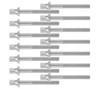 EPIGEIST Kit Hardware per Batteria 18 Pezzi M5x45mm, Aste di Serraggio e Viti di Montaggio per Batteria, Accessori per Strumenti a Percussione Controllo di Tensione di Precisione,