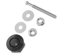 EPIGEIST Kit Perni Cofano Auto in Lega di Alluminio e Acciaio Inox Chiusure Cofano Auto a Sgancio Rapido Compatibili Clip Paraurti Pulsante di Rilascio per Modifiche Sportive