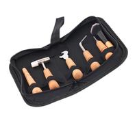 EPIGEIST Kit Riparazione Chitarra Professionale con Completo Attrezzi per Manutenzione Corde e Righello Azione Materiale Durevole e Custodia Portatile per Musicisti e Tecnici