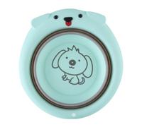 EPIGEIST Lavabo Pieghevole per in Plastica Design Cartone Animato Bacinella Portatile Salvaspazio Fondo Rinforzato per Viaggi e Uso Multifunzionale