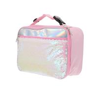 EPIGEIST Lunch Bag Termica Portatile per Borsa Porta Pranzo Rosa con Manico Isolamento Termico per Snack Frutta e Bottiglie Pratica Custodia Lunch Box per Ragazzi e Ragazze