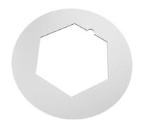 EPIGEIST Mazza da Tornio Rotonda in Plastica e Alluminio, Accessorio per Ruote in Ceramica, Base Stabile e Rimovibile per Tornio da Vasaio, per Ceramica Artigianale in Studio e Didattica