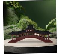 EPIGEIST Micro Paesaggio Decorativo Miniatura per Acquari e Statua Resina Resistente Padiglione Mini Bonsai Balcone e