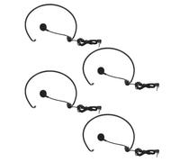 EPIGEIST Microfono Cablato a Condensatore Over-ear con Cancellazione Rumore, Cuffie con Microfono Auricolare Regolabile in Abs, Set da 4 Pezzi per Canto, Conferenze e Insegnamento