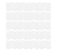 EPIGEIST Mini Recinzione in Plastica PP Bianca Steccato da Giardino Te Decorazione Paesaggistica per Cortile Ristorante Hotel e Bonsai