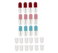 EPIGEIST Mini Tubetti Per Lucidalabbra e Flaconi Vuoti Per Balsamo Labbra 12 Pezzi Ricaricabili a Tenuta Stagna Compatti Portatili Per Viaggi e Utilizzo Outdoor