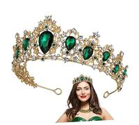 EPIGEIST Nuziale Ricamato Diademi Per Matrimonio Nozze Barocco D'epoca Tiara Vintage Barocca Ballo Fine Anno Accessori Doccia