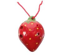 EPIGEIST Ocarina Forma Di Fragola Per Ragazzo Ragazza Ragazza Strumento Musicale Realizzato Materiali Di Facil Suonare Riporre