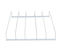 EPIGEIST Organizer per Bevande da Frigorifero Divisori Antiribaltamento, Supporto per Lattine e Bottiglie 40x42 Cm, Compatibile Congelatori Domestici e Commerciali