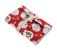 EPIGEIST Organizer per Ferri da Maglia Circolari con Zip Rimovibili Custodia Piccola Portatile per Accessori da Cucito e Progetti di Maglia Borsa da Viaggio