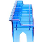 EPIGEIST Organizer per Protezione Tagliacapelli in Plastica Trasparente Supporto per Riporre Pettine Guida Custodia Resistente per Strumenti da Parrucchiere Adatto a Saloni e Uso
