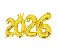 EPIGEIST Palloncini in Alluminio Dorato Large Decorazioni Galleggianti Leggere per Capodanno Laurea e Feste Classe Elegante per Foto Indimenticabili