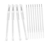 EPIGEIST Penna per Trucco Sopracciglia e Labbra Set da 12 Pezzi Refill per Tatuaggi Precisione Salone di Bellezza e Mappatura Posizione