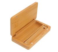 EPIGEIST Porta Incenso in Legno di Sandalo Portatile Contenitore Semplice per Bastoncini Scatola Compatta e Resistente per Casa e Viaggio