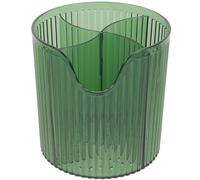 EPIGEIST Porta Pennelli da Trucco Organizer Trasparente Contenitore per Trucchi e Matite Portapenne da Scrivania e Toeletta per Pennarelli e Strumenti di Bellezza Ordina la Tua Stanza