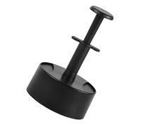 EPIGEIST Pressa Hamburger in Plastica ABS Rotonda con Pulsante per Pressare Polpette Antiaderente per Uso Domestico e BBQ Stampo Manuale per Burger di Carne e Verdure Facile da Pulire