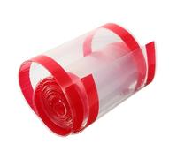 EPIGEIST Protezione Porta Antischiacciamento in Plastica Rossa, Facile da Rimuovere, per Casa e Asilo Nido per Sicurezza dei Piccoli