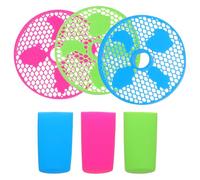 EPIGEIST Set 3 Manicotti Impugnature in Silicone + Inserti Vaschetta Raccogli Gocce per Macchina Granite Ninja Fs301 Fs300, Accessori Antiscivolo Ergonomici per Uso Domestico e Feste