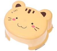 EPIGEIST Sgabello Plastica Antiscivolo per Sgabello Bagno Compatto e Multifunzionale per Doccia e Cameretta Design Cartoon Supporto Sicuro per Cambio Scarpe e Bagno