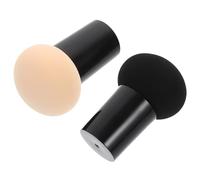 EPIGEIST Simple Puff Doppio Uso 2 Pezzi Spugna per Trucco in Pu e Pp, Accessorio Cosmetico Compatto e Comodo per Viso, Adatto per Make-up e Pulizia