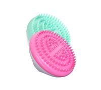 EPIGEIST Spazzola per Massaggio Completo del Corpo Dimagrante 2 Pezzi Portatile Rulli Lisci per Bagno e Bellezza Donna Verde Rosa