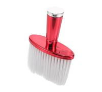 EPIGEIST Spazzola Per Parrucchieri Con Setole Morbide Nylon Per Rimozione Dei Spazzola Per Pulizia Del Collo Per Barberia e Saloni Di Bellezza Design Elettroplaccato Colore Rosso