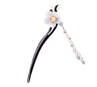 EPIGEIST Spillone Capelli Legno Scuro Vintage con Nappa Forcina Cinese Tradizionale per Chignon Elegante Accessorio Capelli Donna Stile Retrò per Uso Quotidiano e Performance